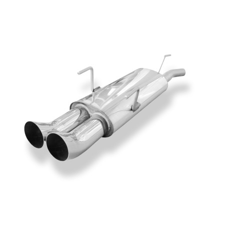 Opel Astra F Caravan Silenziatore posteriore 3-point-fixation – 2x76 (Cod. F-OP040072-166)