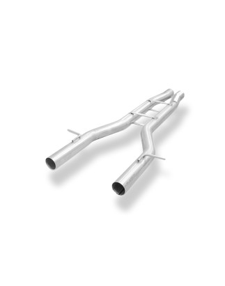 Audi A8 Tipo 4E mid silencer tubo sostitutivo Ø70mm (Cod. F-AU081000-MER)
