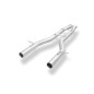 Audi A8 Tipo 4E mid silencer tubo sostitutivo Ø70mm (Cod. F-AU081000-MER)