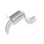 Audi A3 Tipo 8P/ A3 Tipo 8P Sportback mid silencerØ70mm (Cod. F-AU051020-MSD)