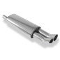 Opel Astra F notchback Silenziatore posteriore 3-point-fixation – 2x7 (Cod. F-OP040132-166)