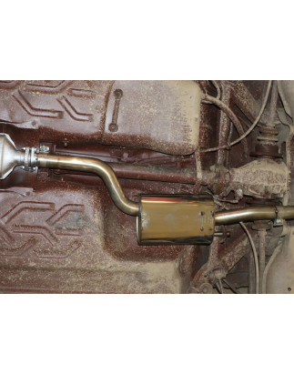 Mercedes 190 W201 Silenziatore anteriore (Cod. F-MB010000-VSD)