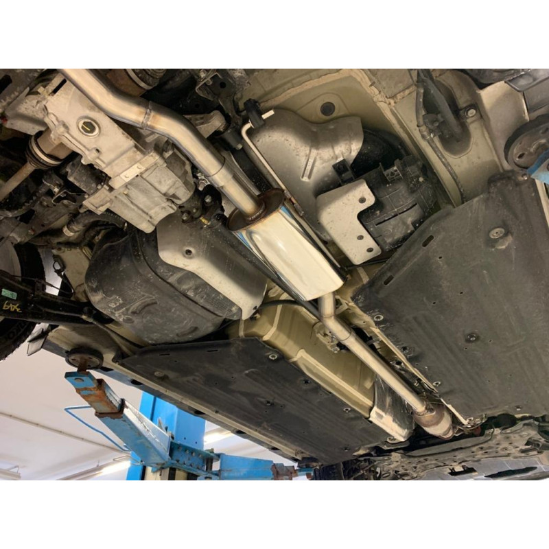 Hyundai Kona 4WD Silenziatore anteriore (Cod. F-HY210000-VSD)