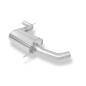 VW Golf V and VI TSI/ Eos 1F mid silencerpipe diameter: 70mm (Cod. F-VW054020-MSD)