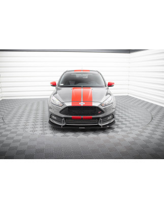 SPLITTER ANTERIORE RACING V.1 Ford Focus ST Mk3 FL (Cod. M-FO-FO-3F-ST-CNC-FD1A)