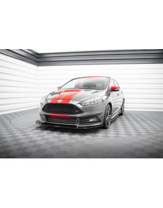 SPLITTER ANTERIORE RACING V.1 Ford Focus ST Mk3 FL (Cod. M-FO-FO-3F-ST-CNC-FD1A)