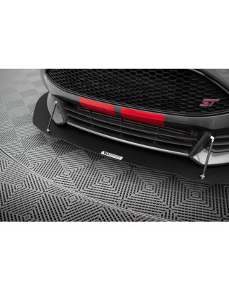 SPLITTER ANTERIORE RACING V.1 Ford Focus ST Mk3 FL (Cod. M-FO-FO-3F-ST-CNC-FD1A)