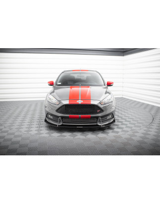 SPLITTER ANTERIORE RACING V.2 Ford Focus ST Mk3 FL (Cod. M-FO-FO-3F-ST-CNC-FD2A)