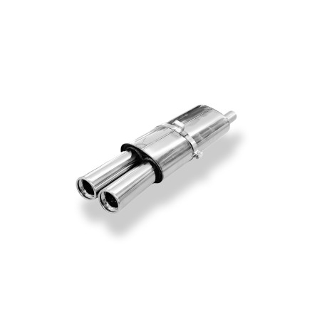 Opel Kadett E-CC Silenziatore posteriore – 2x80 Tipo 13 (Cod. F-OP013002-070)