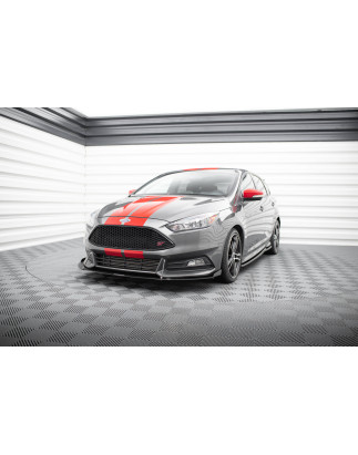 SPLITTER ANTERIORE RACING V.2 Ford Focus ST Mk3 FL (Cod. M-FO-FO-3F-ST-CNC-FD2A)