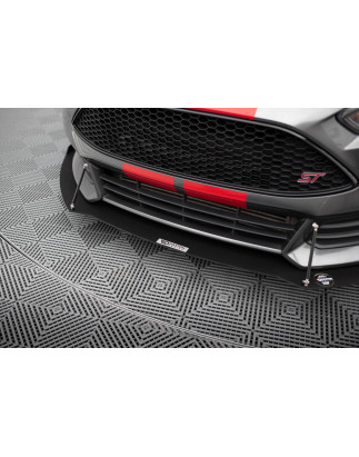 SPLITTER ANTERIORE RACING V.2 Ford Focus ST Mk3 FL (Cod. M-FO-FO-3F-ST-CNC-FD2A)