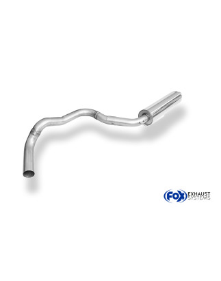 VW T-Rock – trazione anteriore Silenziatore anteriore (Cod. F-VW250000-VSD)