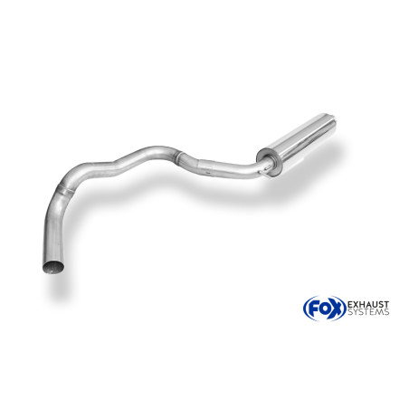 VW T-Rock – trazione anteriore Silenziatore anteriore (Cod. F-VW250000-VSD)