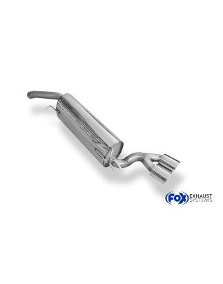 Fiat Bravo 198 per Modelle con paraurtinausschnitt silenziatore posteriore s (Cod. F-FI021041-130)