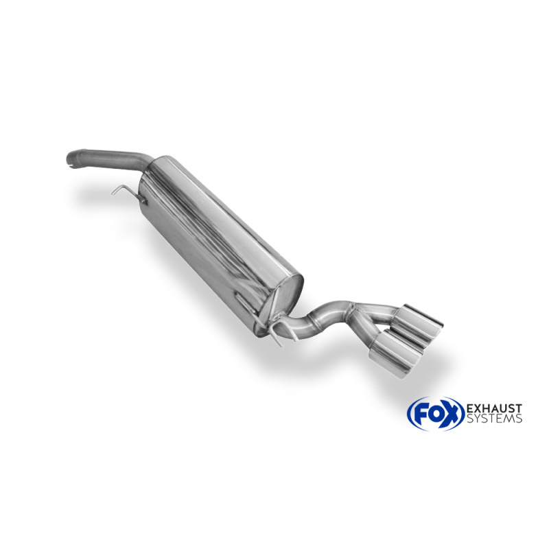 Fiat Bravo 198 per Modelle con paraurtinausschnitt silenziatore posteriore s (Cod. F-FI021041-130)