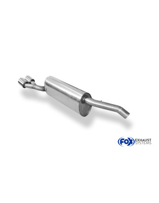Fiat Bravo 198 per Modelle con paraurtinausschnitt silenziatore posteriore s (Cod. F-FI021041-130)