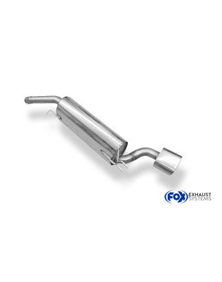 Fiat Bravo 198 per models con bumper cut Silenziatore posteriore – 1 (Cod. F-FI021041-593)