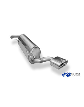 Fiat Bravo 198 per models con bumper cut Silenziatore posteriore – 1 (Cod. F-FI021041-593)
