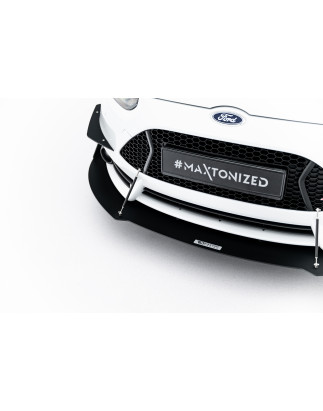 SPLITTER ANTERIORE RACING V.1 Ford Focus ST Mk3 (Cod. M-FO-FO-3-ST-CNC-FD1A)