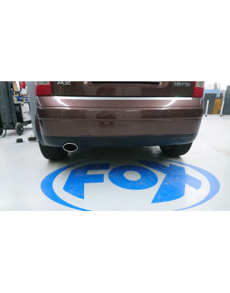 Audi A2 – 1,4l – 34l serbatoio Silenziatore posteriore – 115x85 Tipo 32 (Cod. F-AU040013-347)