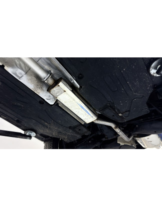 Mercedes C-Klasse Sportcoupe CLC 203 Silenziatore anteriore (Cod. F-MB031080-VSD)