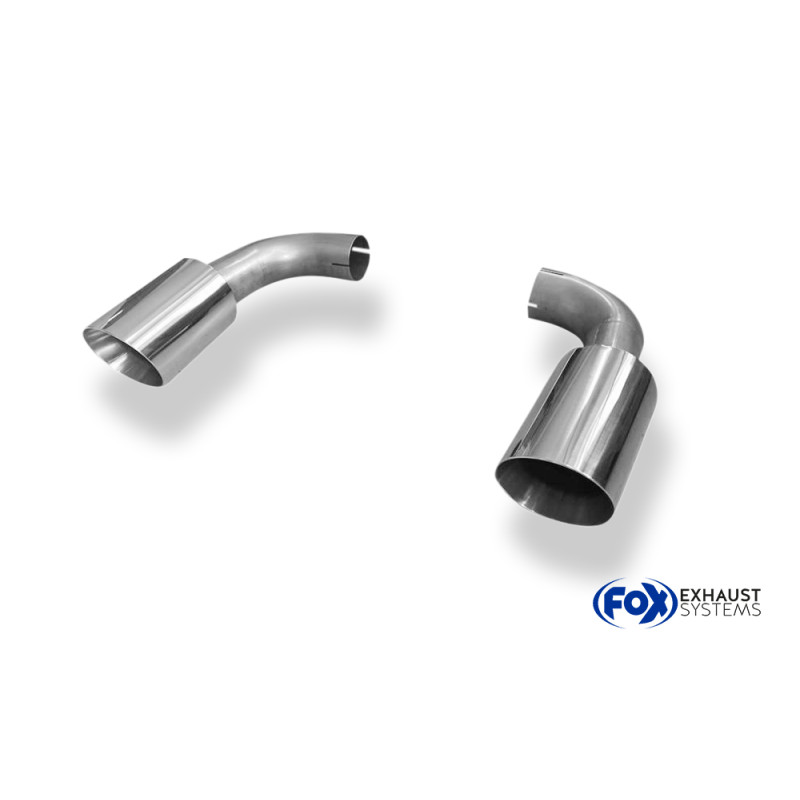VW Touareg Tipo 7P pair of terminali di scarico to Anstecken – 1x114 t (Cod. F-VW141000-295)