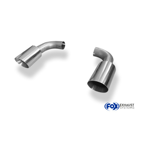 VW Touareg Tipo 7P pair of terminali di scarico to Anstecken – 1x114 t (Cod. F-VW141000-295)