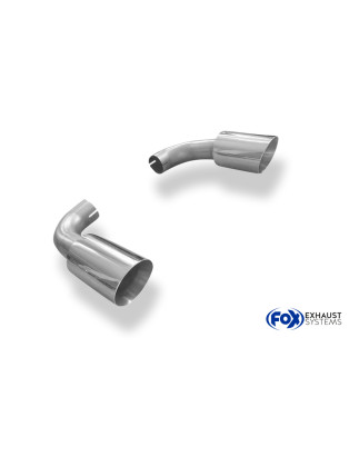 VW Touareg Tipo 7P pair of terminali di scarico to Anstecken – 1x114 t (Cod. F-VW141000-295)