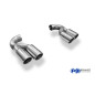 VW Touareg Tipo 7L pair of terminali di scarico to Anstecken – 2x90 ty (Cod. F-VW140000-132)