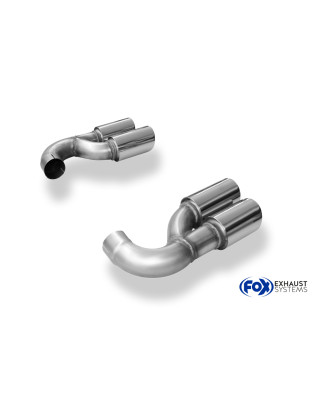 VW Touareg Tipo 7L pair of terminali di scarico to Anstecken – 2x90 ty (Cod. F-VW140000-132)