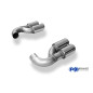 VW Touareg Tipo 7L pair of terminali di scarico to Anstecken – 2x90 ty (Cod. F-VW140000-132)