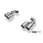 VW Touareg Tipo 7L pair of terminali di scarico to Anstecken – 2x90 ty (Cod. F-VW140000-132)