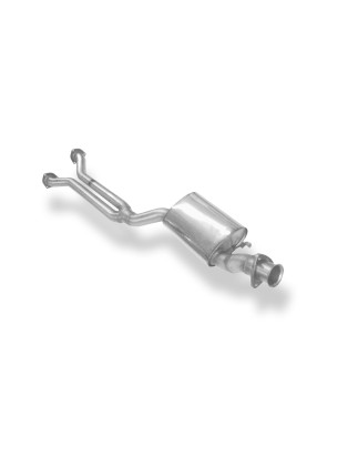 Audi 80/90 Tipo 89 quattro Silenziatore anteriore (total lunghezza ca. (Cod. F-AU011070-VSD)