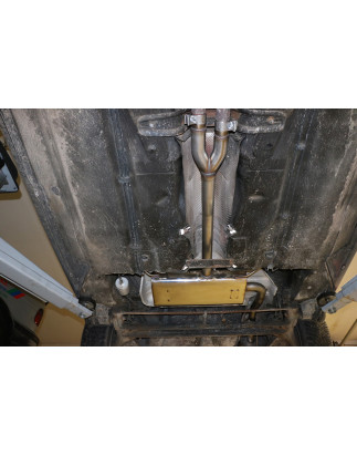 Audi A6 4B Silenziatore anteriore per models con double catalytic c (Cod. F-AU071010-VSD)
