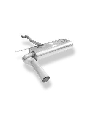 Audi A6 4B Silenziatore anteriore per models con double catalytic c (Cod. F-AU071010-VSD)