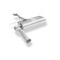 Audi A6 4B Silenziatore anteriore per models con double catalytic c (Cod. F-AU071010-VSD)