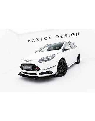 SPLITTER ANTERIORE RACING V.2 Ford Focus ST Mk3 (Cod. M-FO-FO-3-ST-CNC-FD2A)