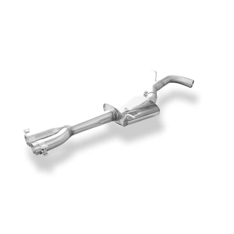 Audi RS3 Tipo 8P quattro Sportback Silenziatore anteriore Ø70mm (Cod. F-AU051280-VSD)