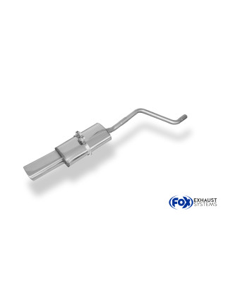 VW Polo 86C Silenziatore posteriore – 135x80 Tipo 53 (Cod. F-VW041001-593)