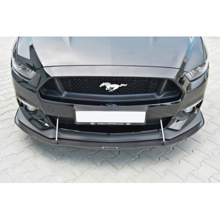 SPLITTER RACING ANTERIORE Ford Mustang GT Mk6 (Cod. M-FO-MU-6-GT-CNC-FD1A)