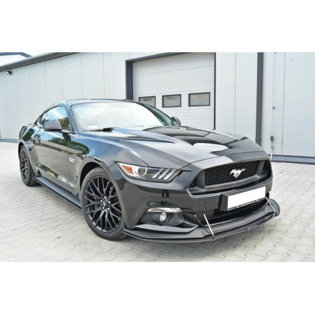 SPLITTER RACING ANTERIORE Ford Mustang GT Mk6 (Cod. M-FO-MU-6-GT-CNC-FD1A)