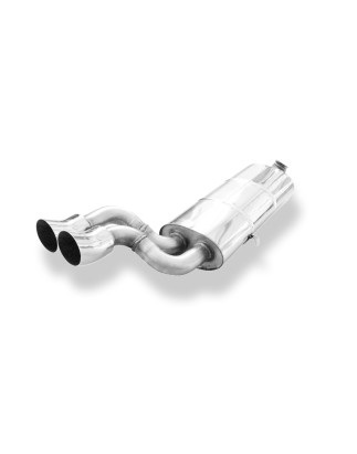 Audi 80/90 Tipo 81/85 Silenziatore posteriore per serial mid silencer (Cod. F-AU010022-166)