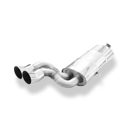 Audi 80/90 Tipo 81/85 Silenziatore posteriore per serial mid silencer (Cod. F-AU010022-166)