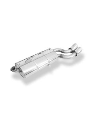 Audi 80/90 Tipo 81/85 Silenziatore posteriore per serial mid silencer (Cod. F-AU010022-166)