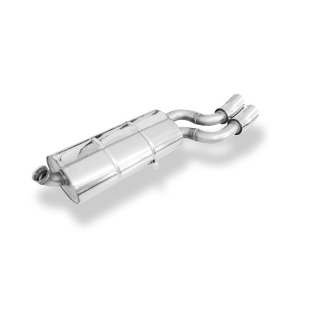 Audi 80/90 Tipo 81/85 Silenziatore posteriore per serial mid silencer (Cod. F-AU010022-166)