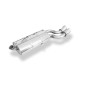 Audi 80/90 Tipo 81/85 Silenziatore posteriore per serial mid silencer (Cod. F-AU010022-166)