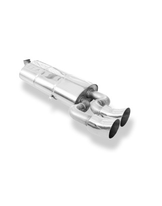 Audi 80/90 Tipo 81/85 Silenziatore posteriore per serial mid silencer (Cod. F-AU010022-166)