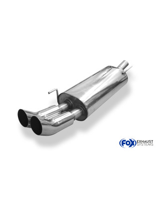 VW Golf III Silenziatore posteriore – 2x76 Tipo 18 (Cod. F-VW052002-166)