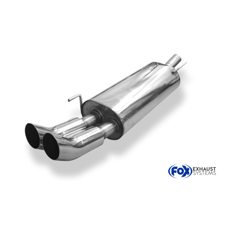 VW Golf III Silenziatore posteriore – 2x76 Tipo 18 (Cod. F-VW052002-166)