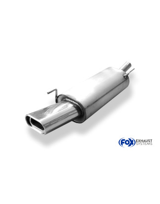 VW Golf IV Cabriolet Silenziatore posteriore – 135x80 Tipo 53 (Cod. F-VW053092-593)